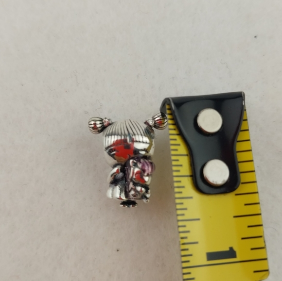 Sterling Silver Charm S925 Little Girl Doll Bracelet Charm - Picture 2 of 4